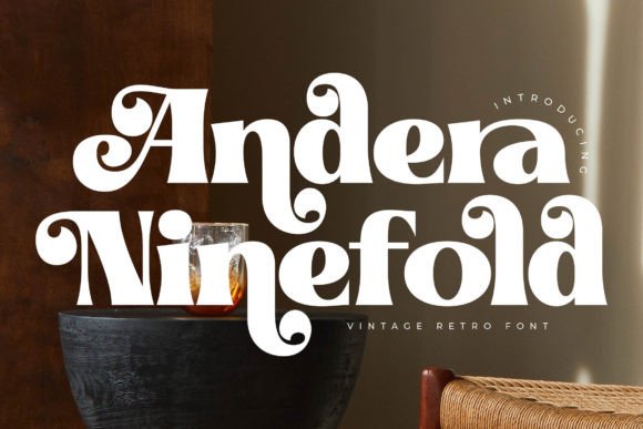 Andera Ninefold: Elevating Visual Design with Regal Serif Elegance