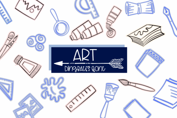 Art: A Dingbat Font for Creative Design Projects