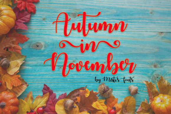 Autumn in November: A Font for Seasonal Design