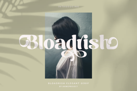 Bloadrish: The Elegant Serif Font for Creative Projects