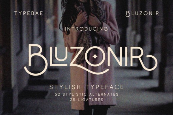 Bluzonir: Elevate Your Design Projects with Elegant Typography