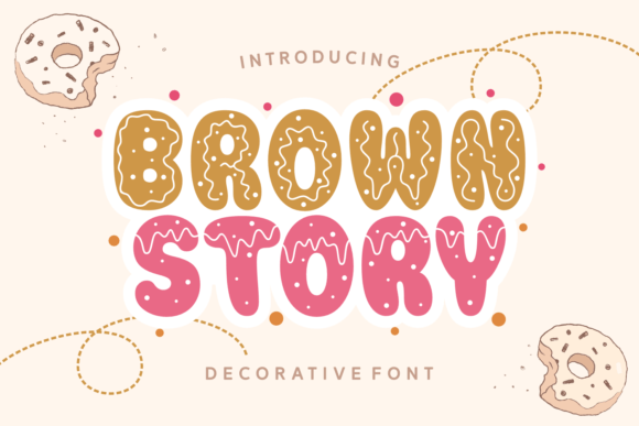 Brown Story: A Font with Homemade Charm