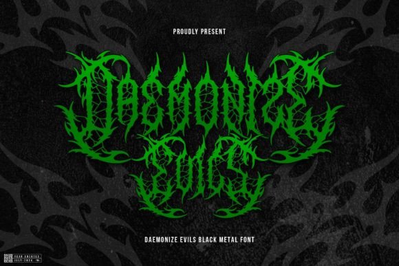 Daemonize Evils: Unleashing Gothic Power in Visual Design