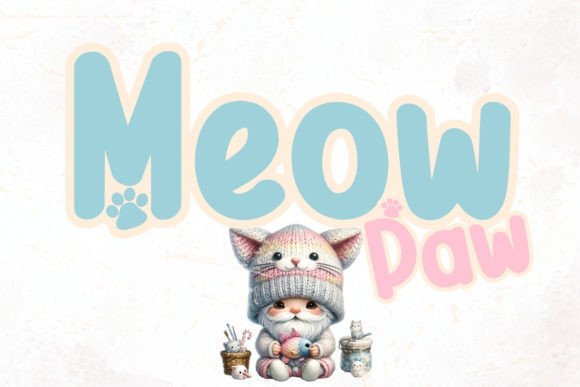 Meow Paw: A Font That Whispers Playfulness