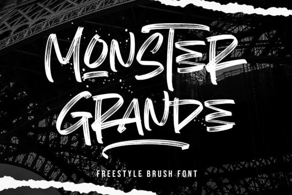 Monster Grande: The Bold Typeface for Modern Design