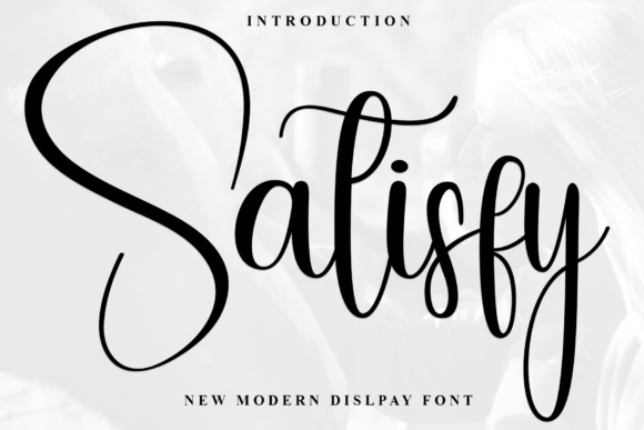Satisfy: A Modern Calligraphy Font for Creative Projects