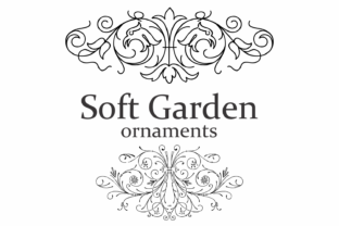 Soft Garden: Crafting Visual Harmony with Ornamental Typography