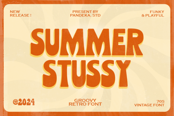Summer Stussy: Reviving Retro Funk in Modern Design