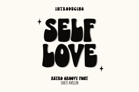 The Self Love Font: Retro Flair for Modern Design